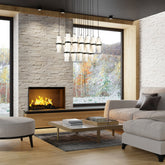 Cayden 17 Light Linear Chandelier Matte Black
