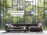 Cayden 23 Light Linear Chandelier Matte Black
