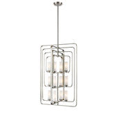 Aideen 12 Light Chandelier Brushed Nickel