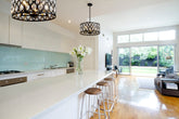 Dealey 5 Light Chandelier Matte Black