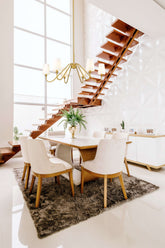 Gianna 6 Light Chandelier Modern Gold