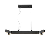 Arcano LED 1 Light Linear Chandelier Matte Black
