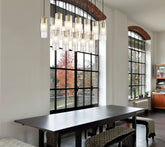 Alton 17 Light Linear Chandelier Modern Gold