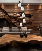 Aimie 7 Light Chandelier Matte Black