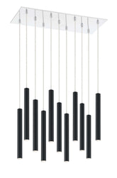 Forest LED 11 Light Chandelier Chrome