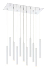 Forest LED 11 Light Chandelier Chrome