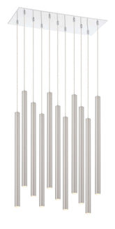 Forest LED 11 Light Chandelier Chrome