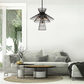 Alito 6 Light Chandelier Matte Black