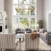 Barclay 16 Light Chandelier Olde Brass