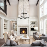 Callista 9 Light Chandelier Matte Black