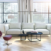 Calumet GU10 5 Light Chandelier Matte Black + Polished Nickel
