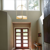 Devon 6 Light Chandelier Modern Gold