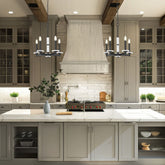 Kaden 5 Light Chandelier Matte Black