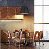 Maddox 1 Light Chandelier Matte Black
