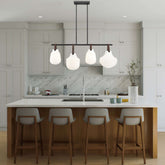 Newbury 4 Light Pendant Matte Black