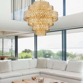 Dealey 17 Light Chandelier Heirloom Brass