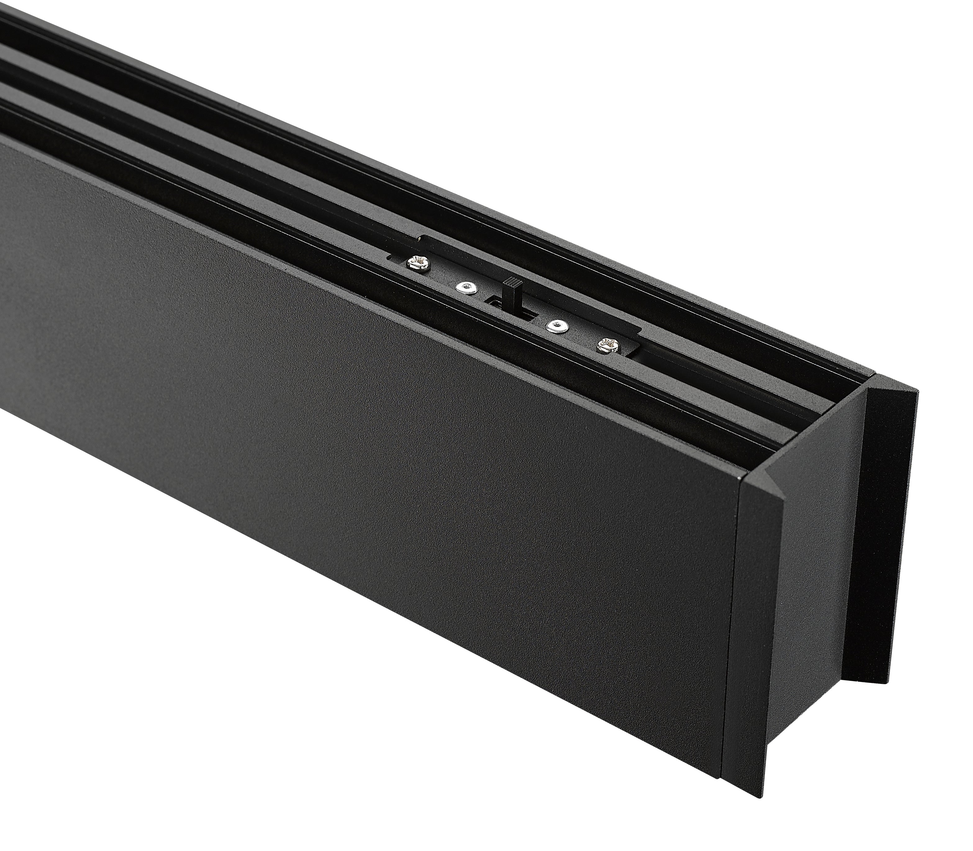Hudson LED 1 Light Linear Chandelier Matte Black