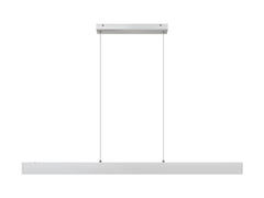 Hudson LED 1 Light Linear Chandelier Brushed Nickel