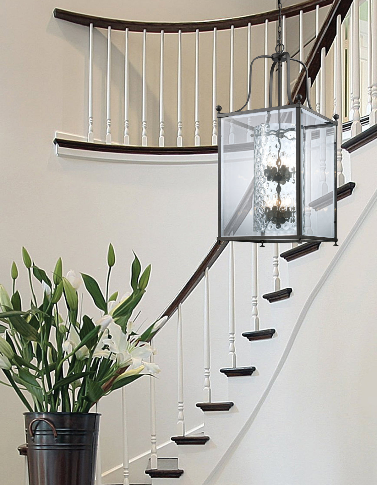Fairview 8 Light Chandelier Bronze