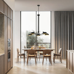 Bellamy 5 Light Chandelier Matte Black