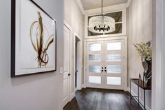 Glacier 10 Light Chandelier Matte Black