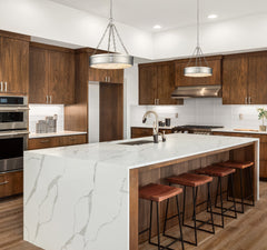 Anders LED 3 Light Chandelier Polished Nickel