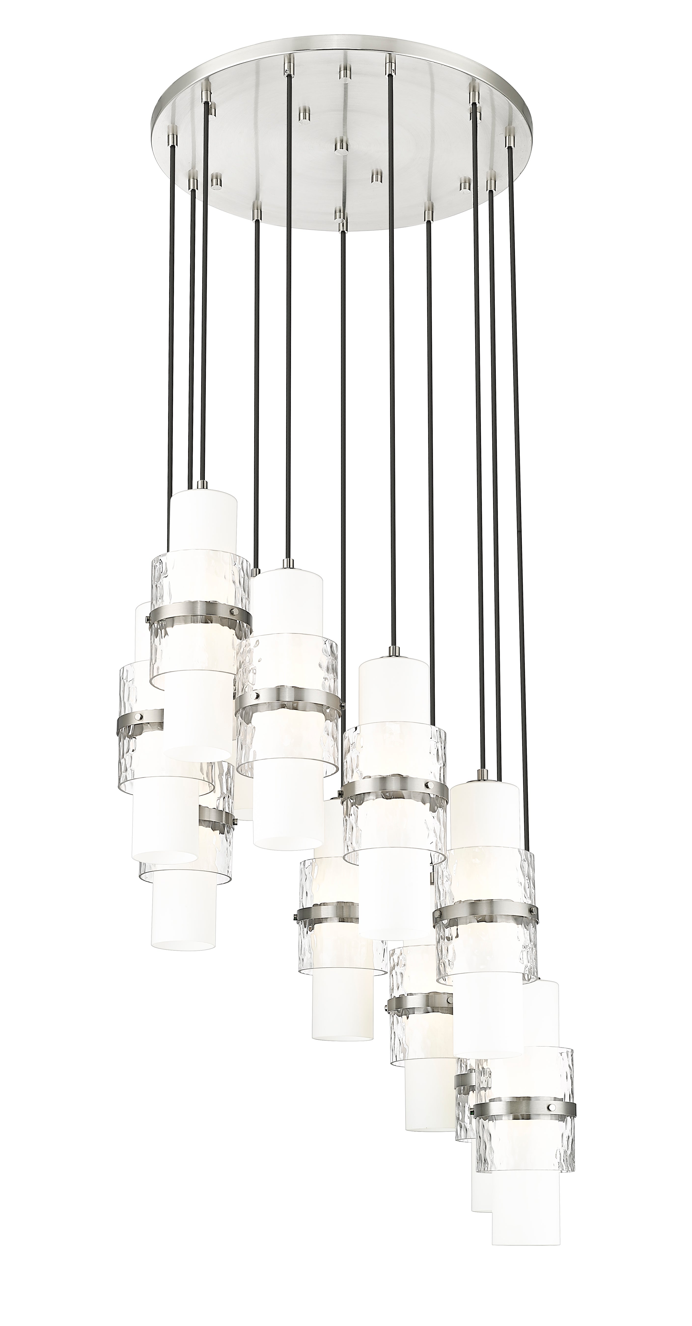 Cayden 11 Light Chandelier Brushed Nickel