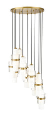 Cayden 11 Light Chandelier Modern Gold
