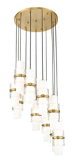 Cayden 11 Light Chandelier Modern Gold