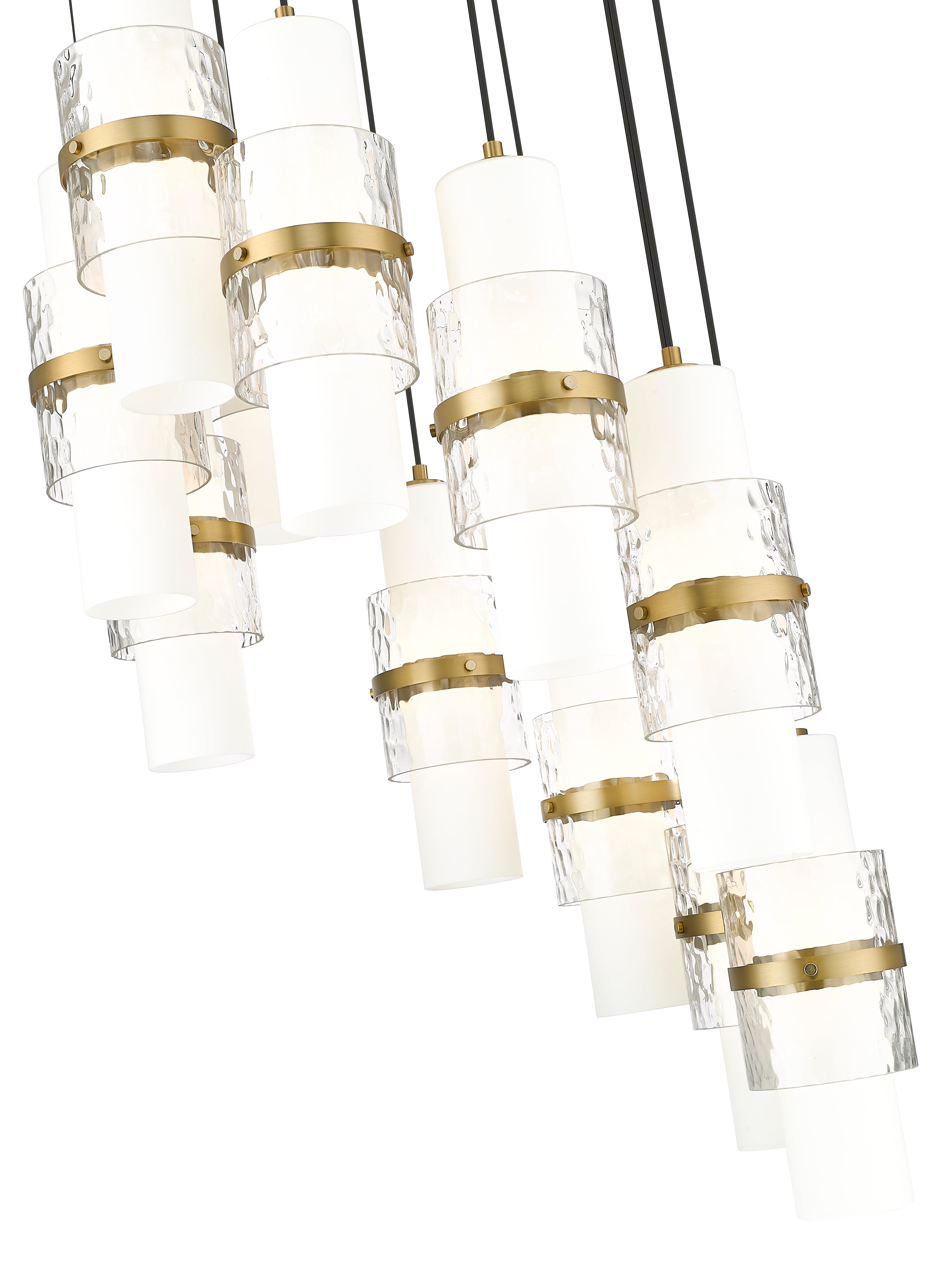 Cayden 11 Light Chandelier Modern Gold