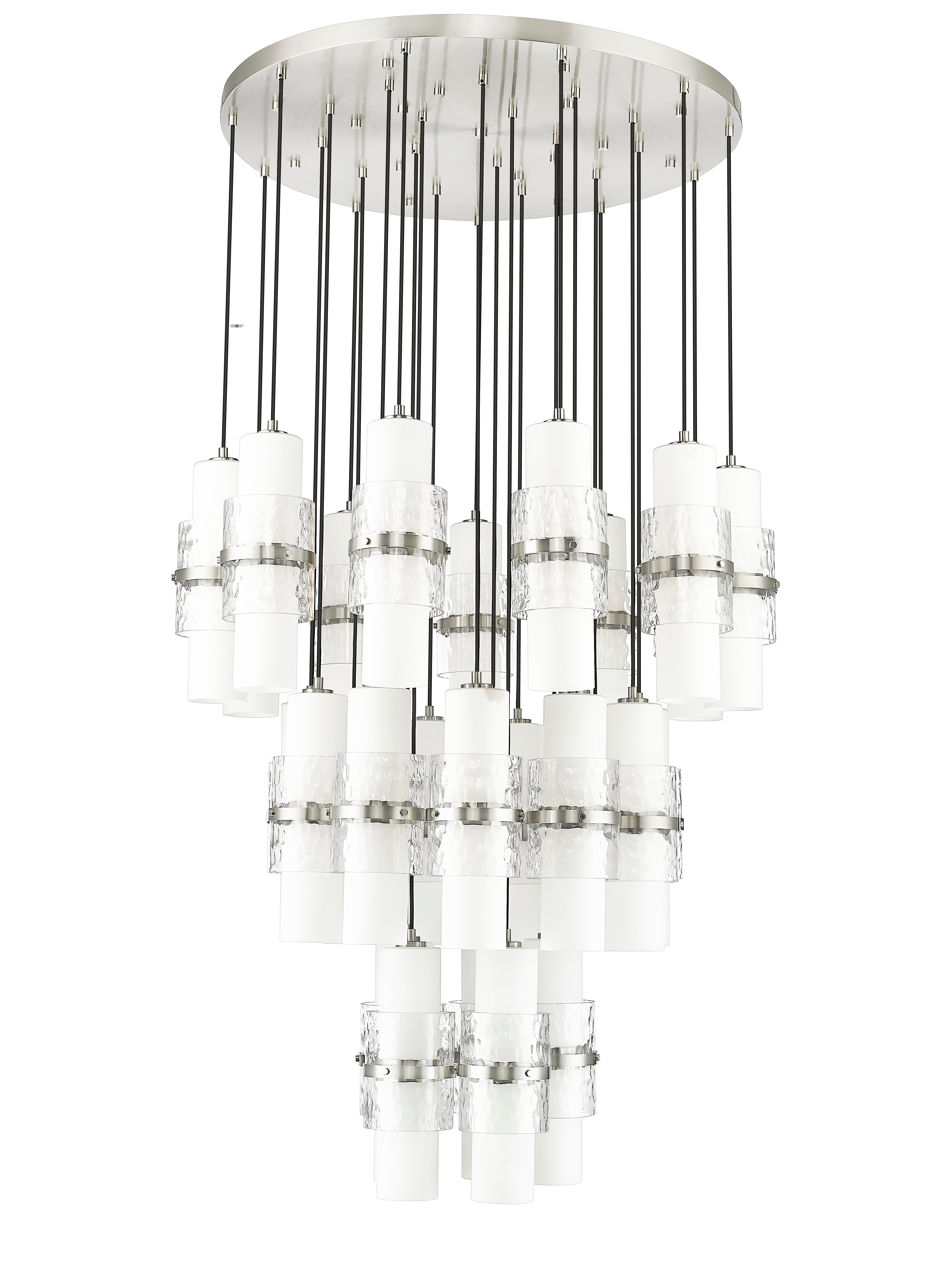 Cayden 27 Light Chandelier Brushed Nickel