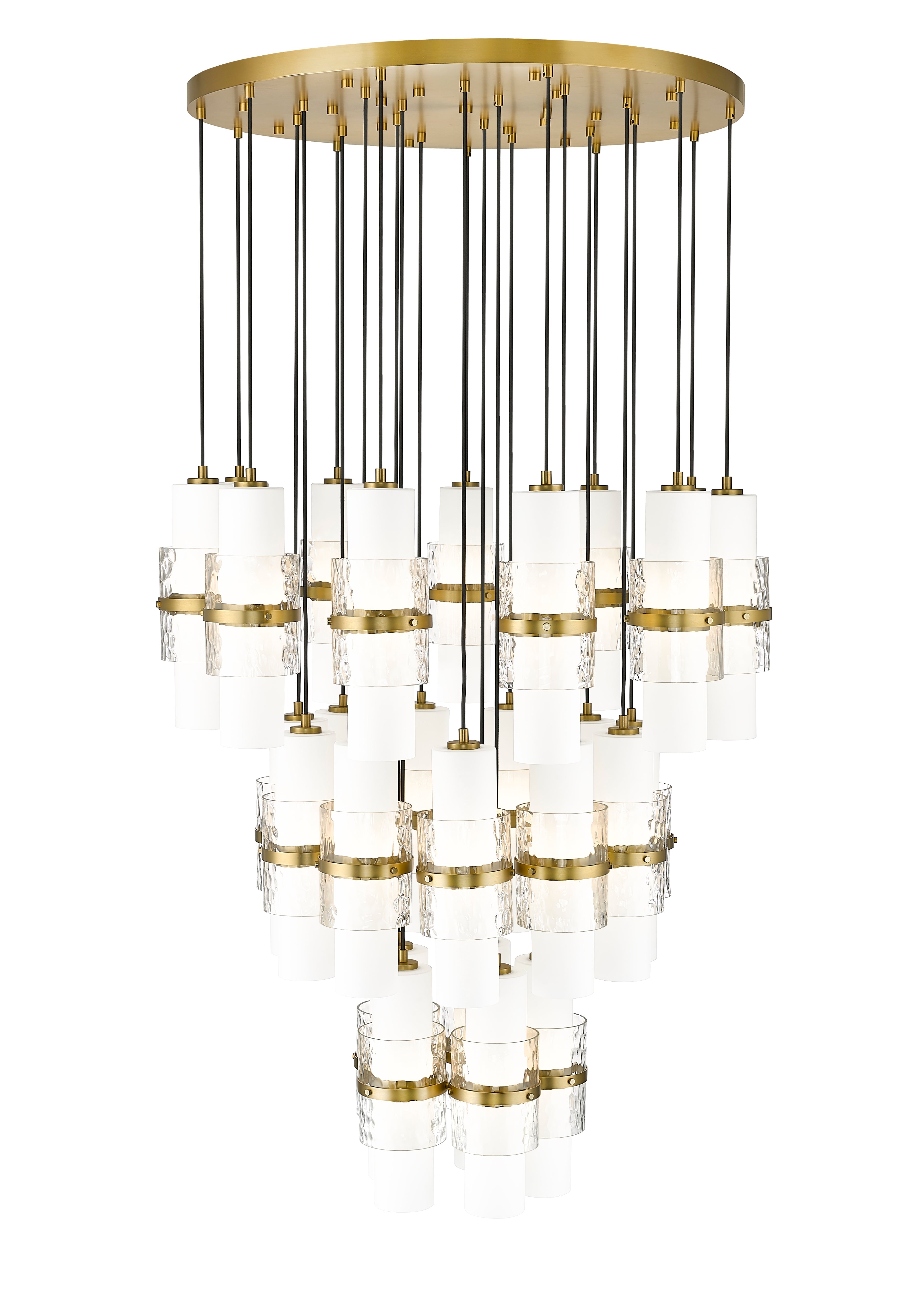 Cayden 27 Light Chandelier Modern Gold