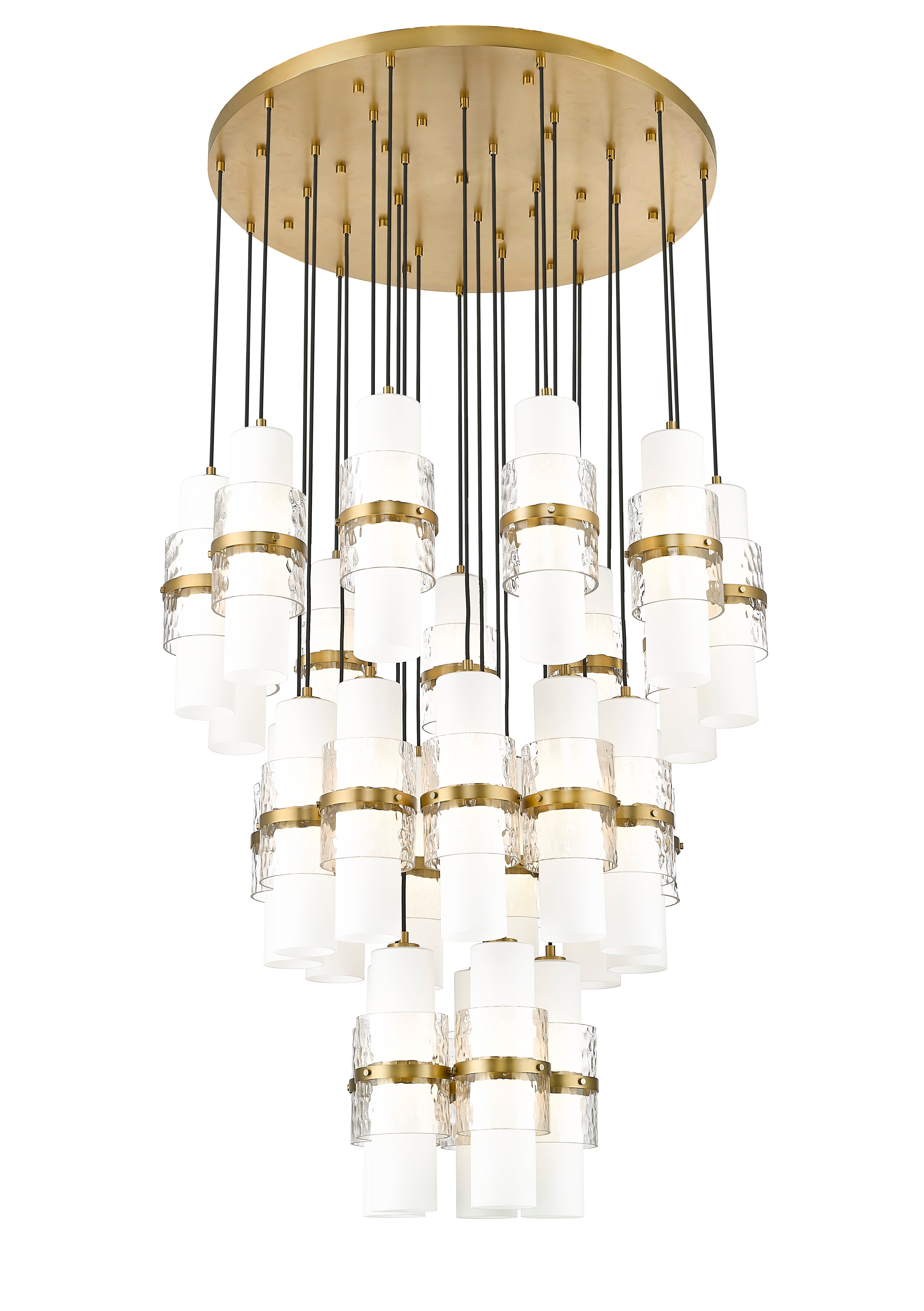 Cayden 27 Light Chandelier Modern Gold