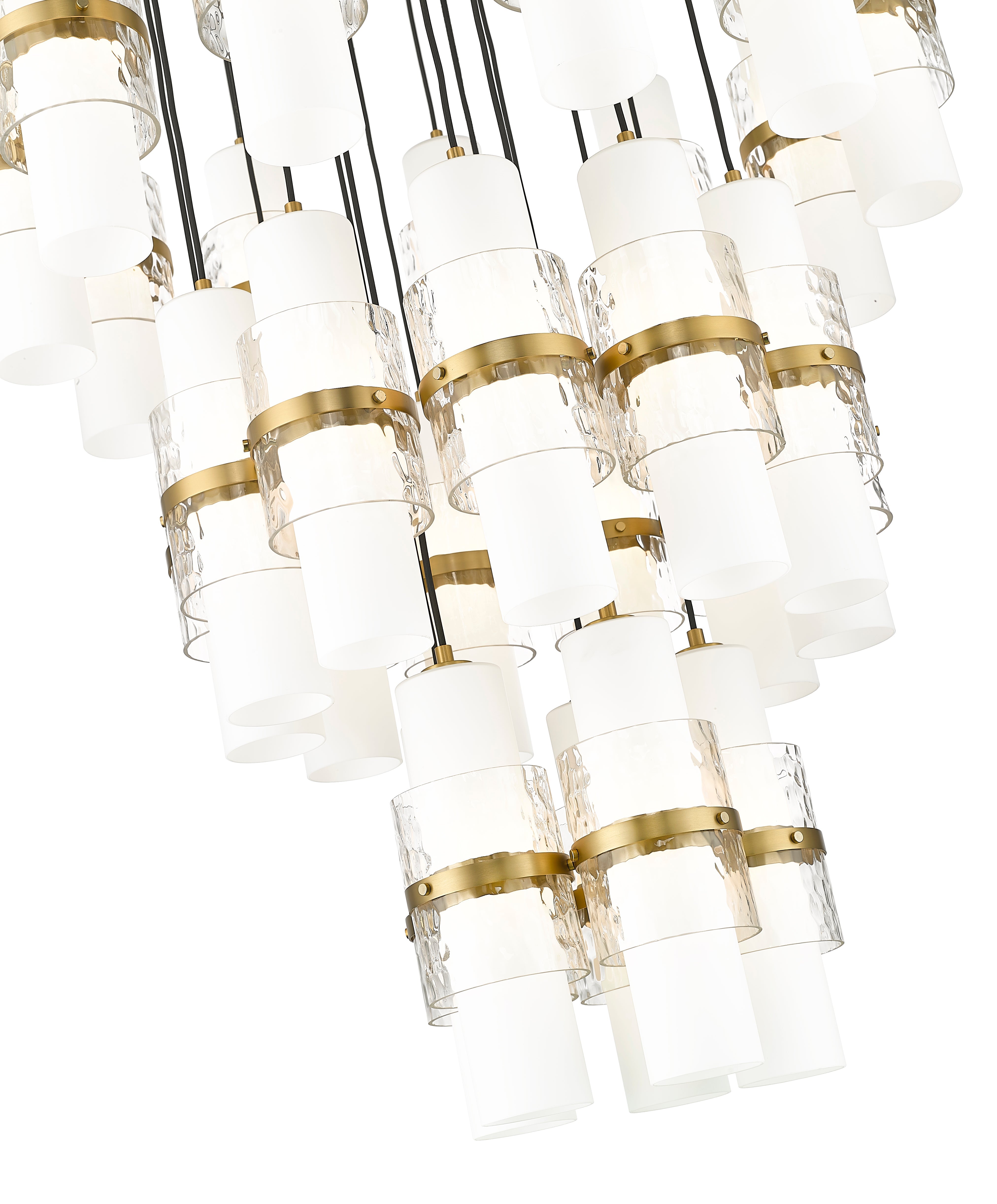 Cayden 27 Light Chandelier Modern Gold