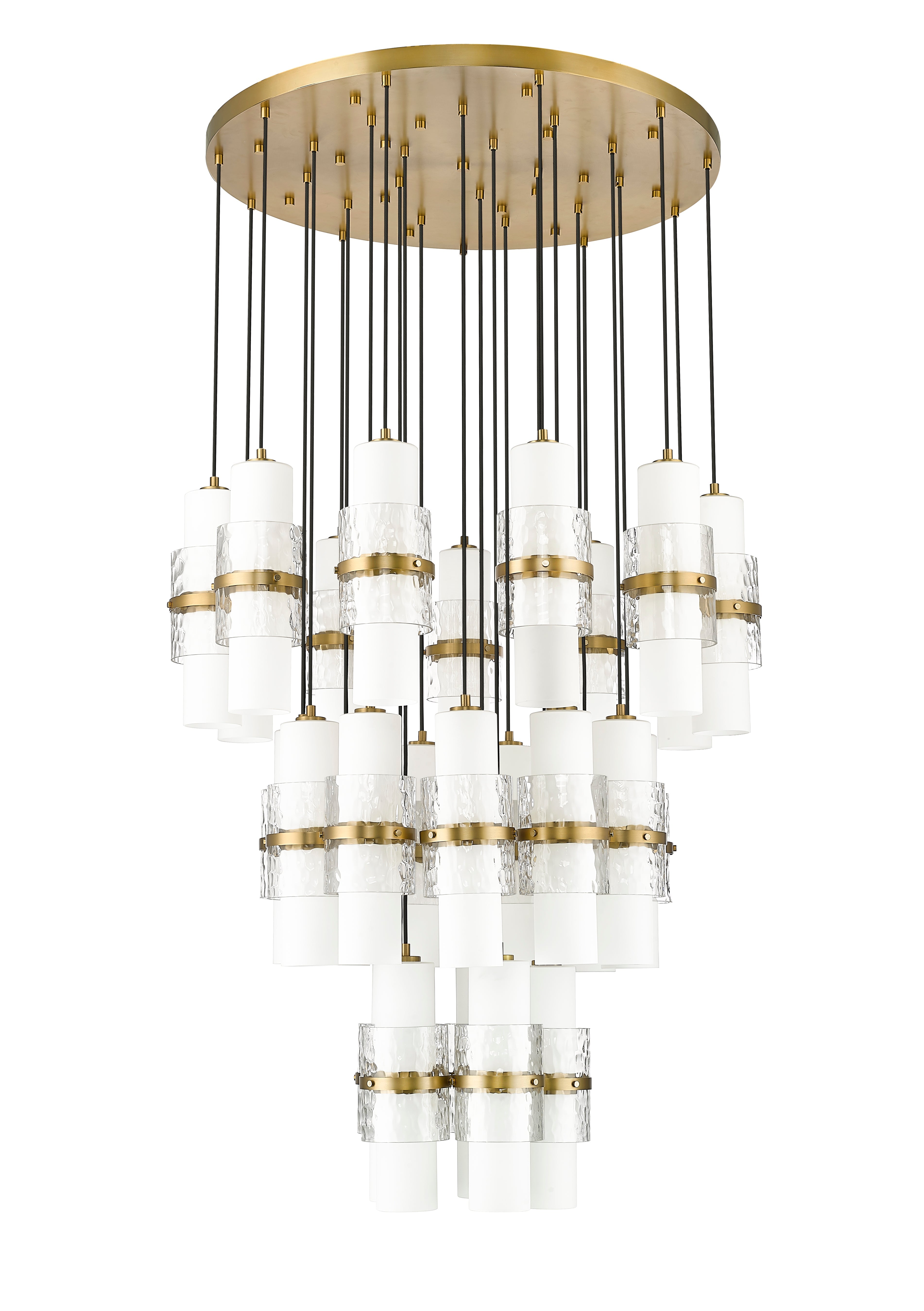 Cayden 27 Light Chandelier Modern Gold