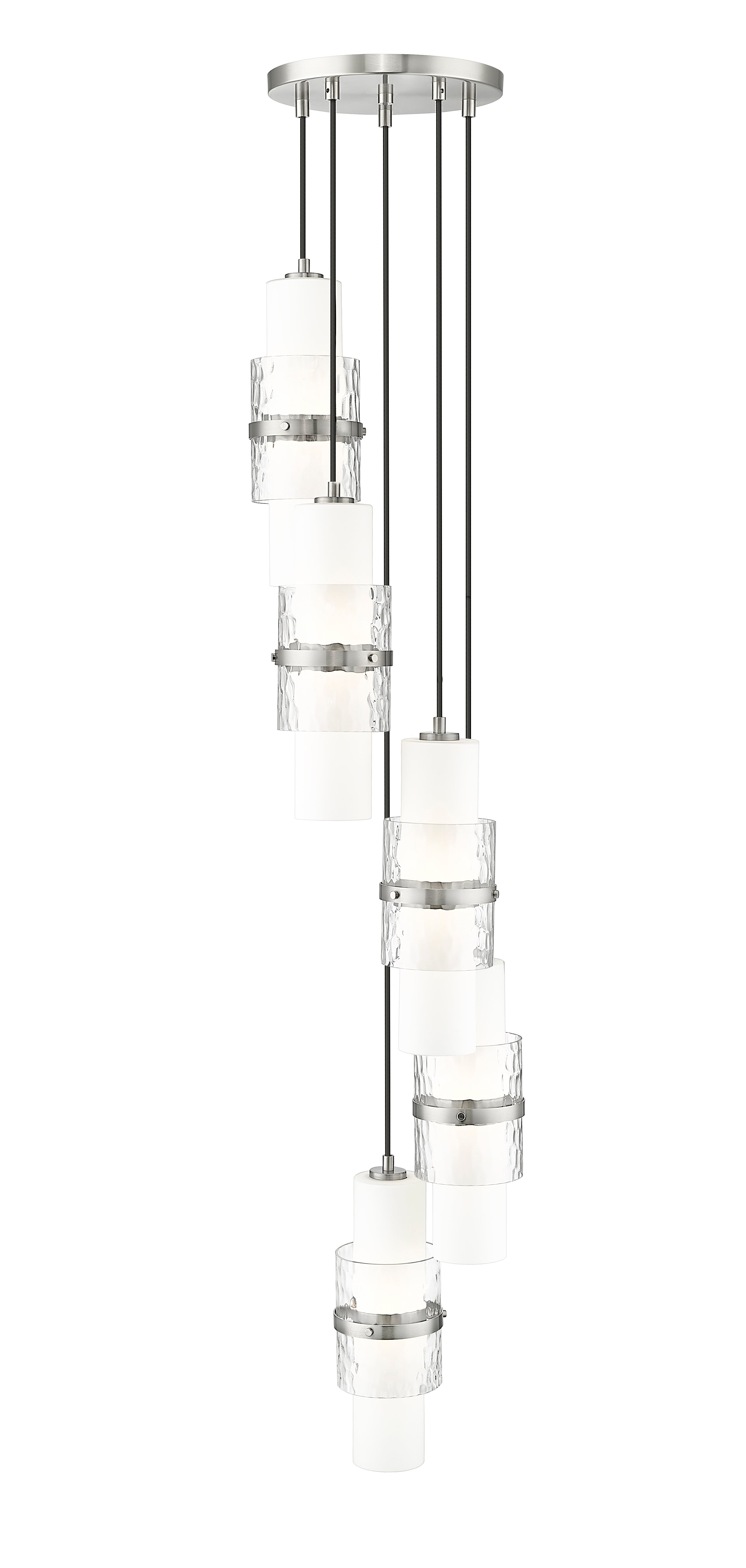 Cayden 5 Light Chandelier Brushed Nickel