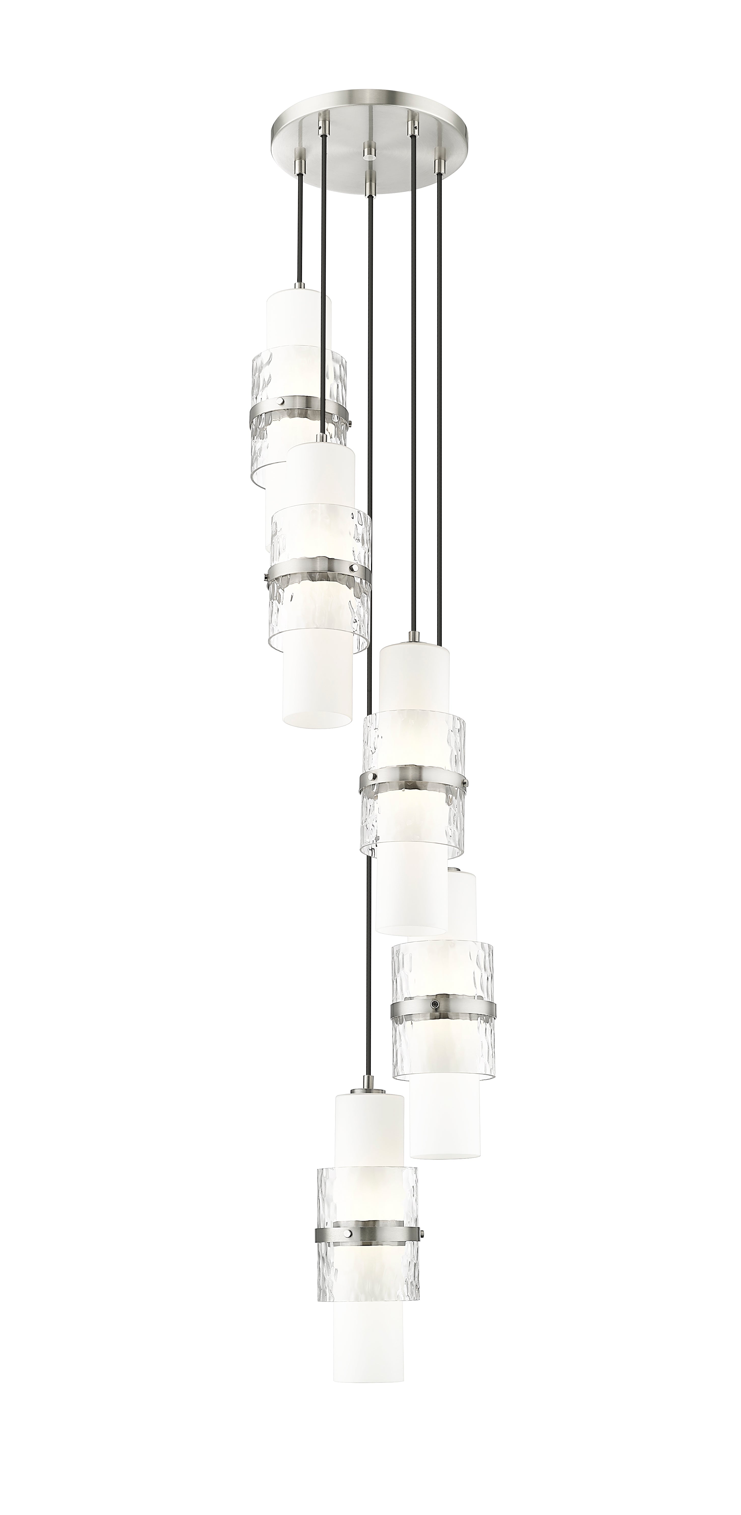 Cayden 5 Light Chandelier Brushed Nickel