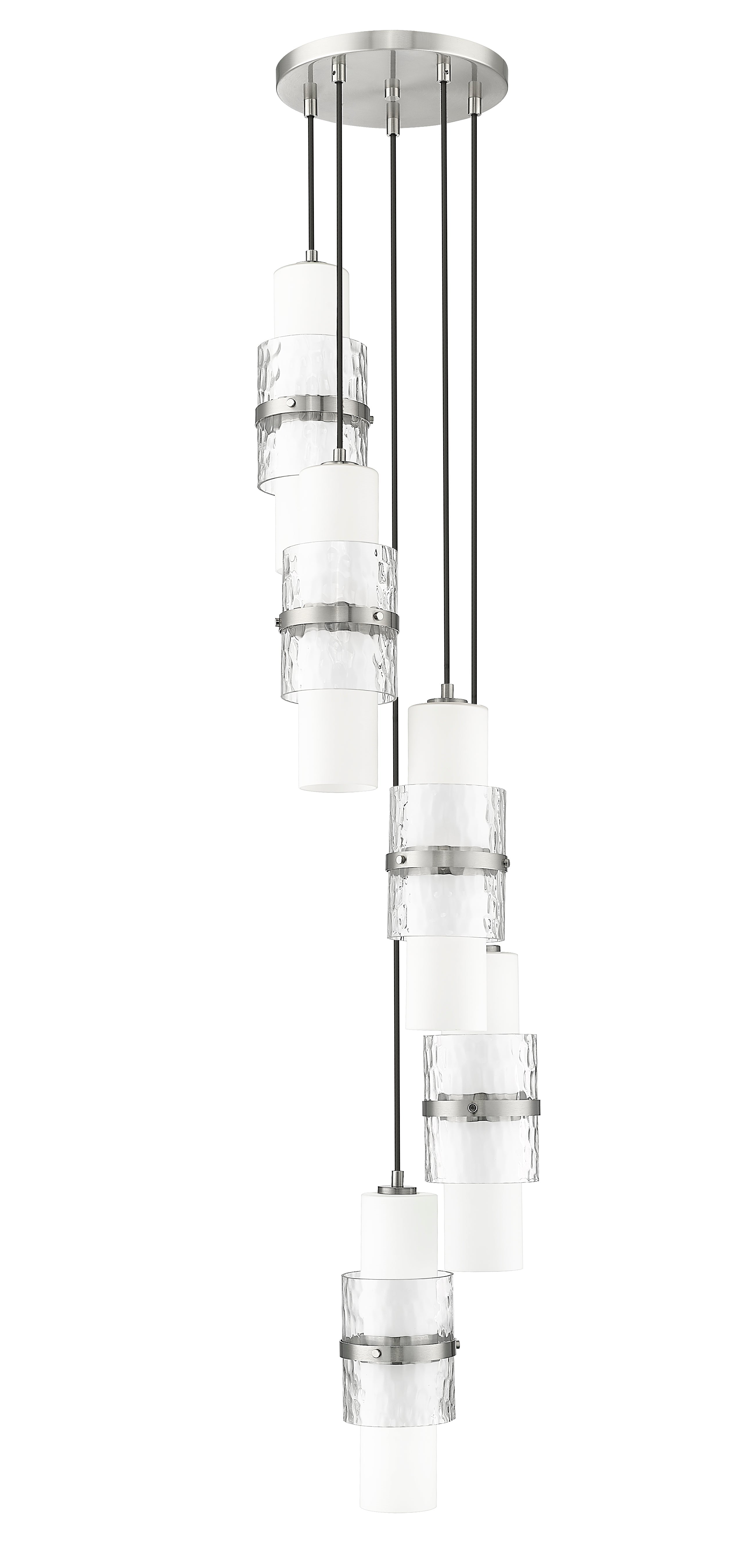 Cayden 5 Light Chandelier Brushed Nickel