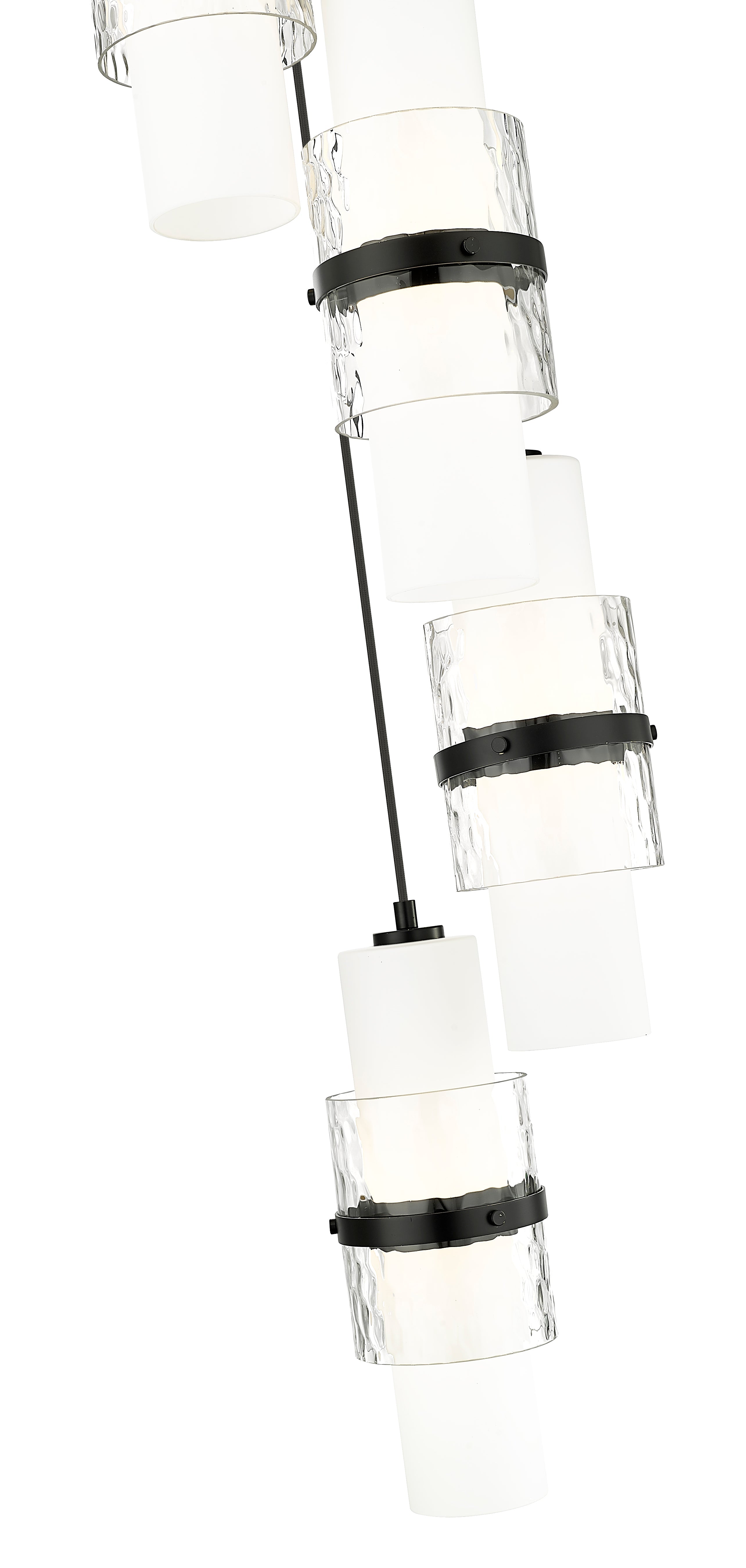 Cayden 5 Light Chandelier Matte Black