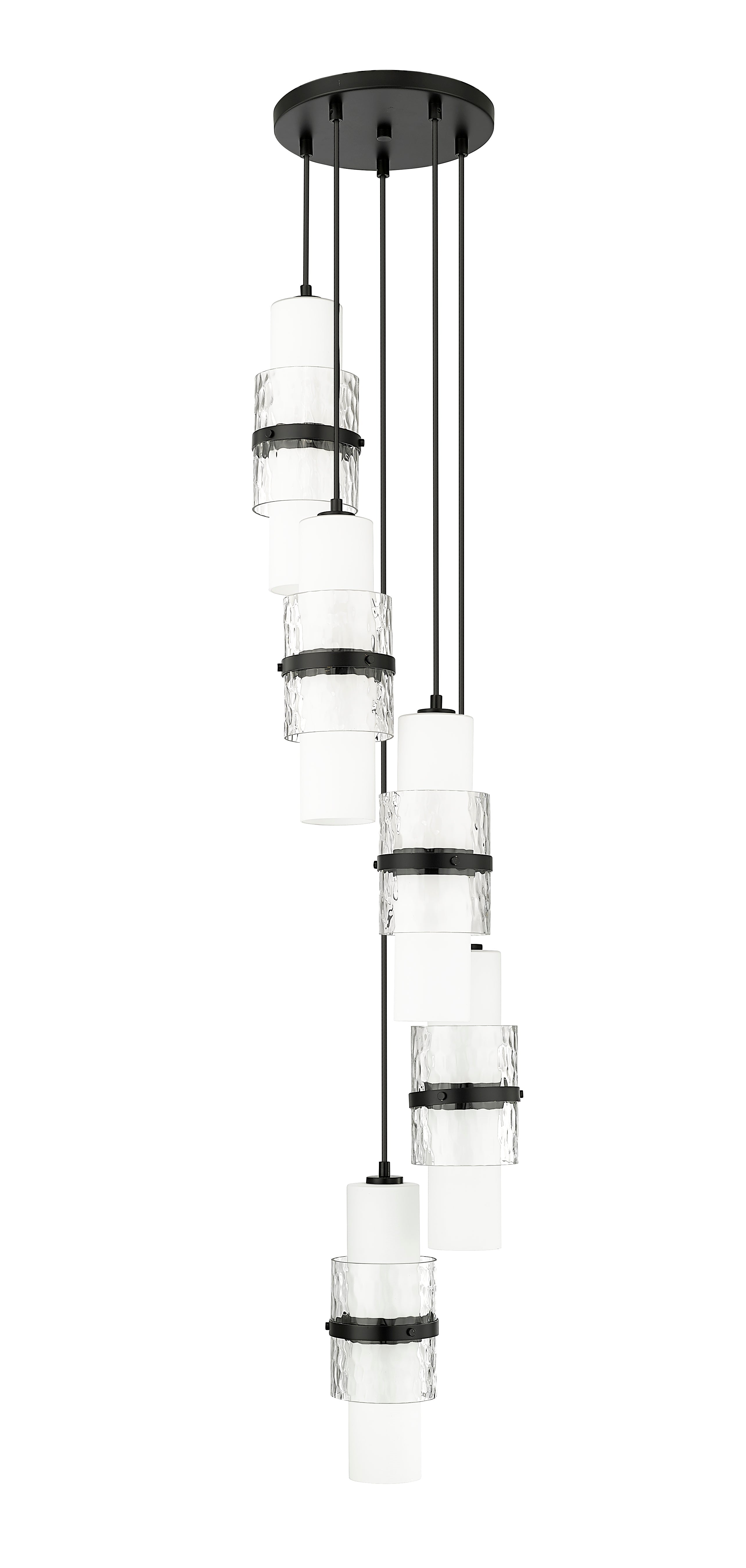 Cayden 5 Light Chandelier Matte Black