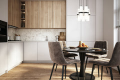 Cayden 5 Light Chandelier Matte Black