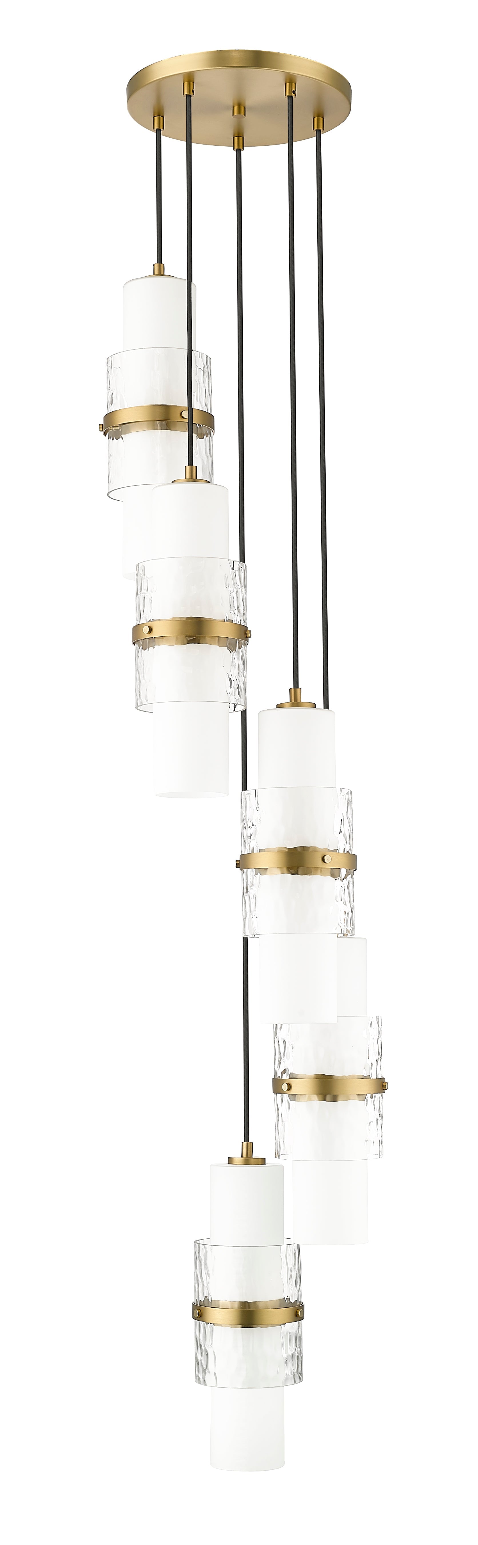 Cayden 5 Light Chandelier Modern Gold
