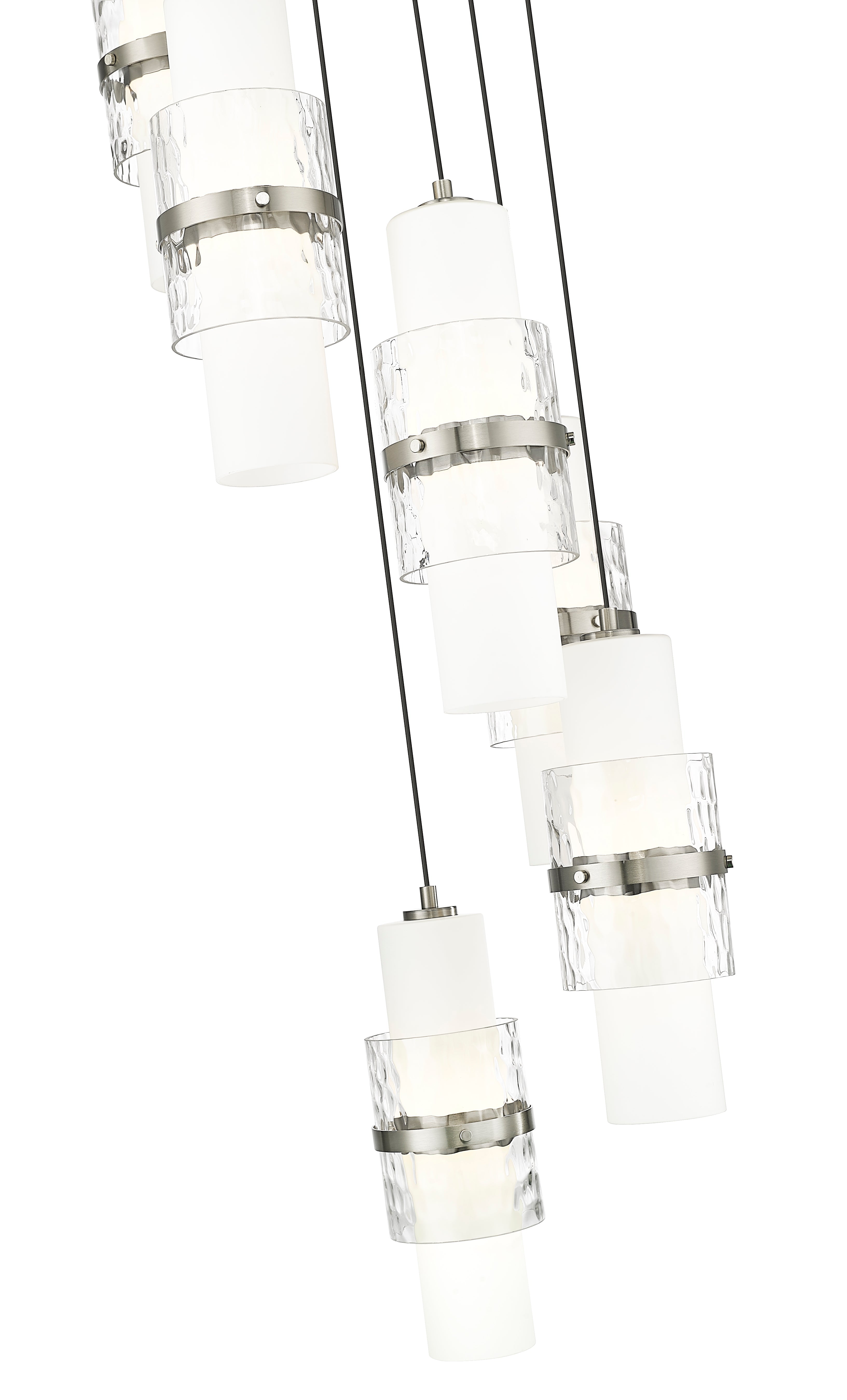 Cayden 7 Light Chandelier Brushed Nickel