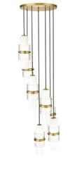 Cayden 7 Light Chandelier Modern Gold