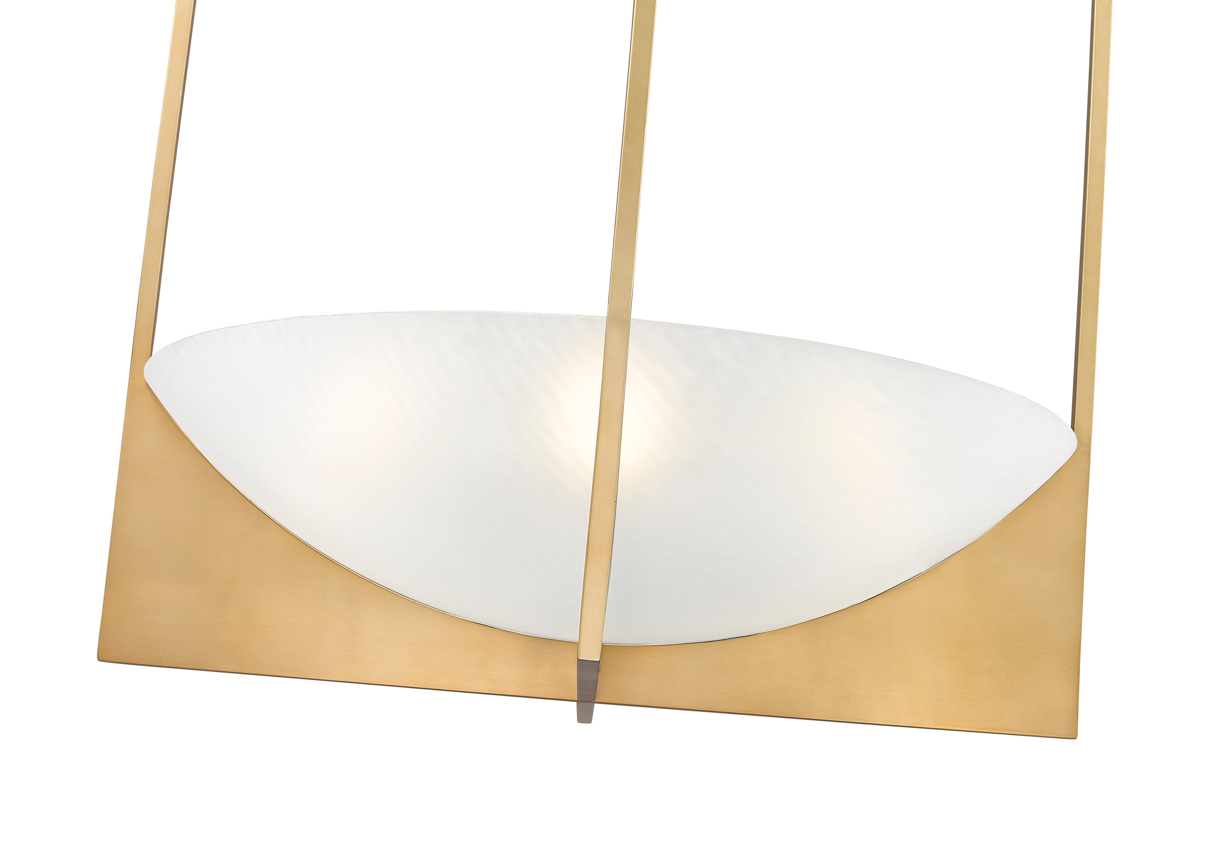 Devon 6 Light Chandelier Modern Gold