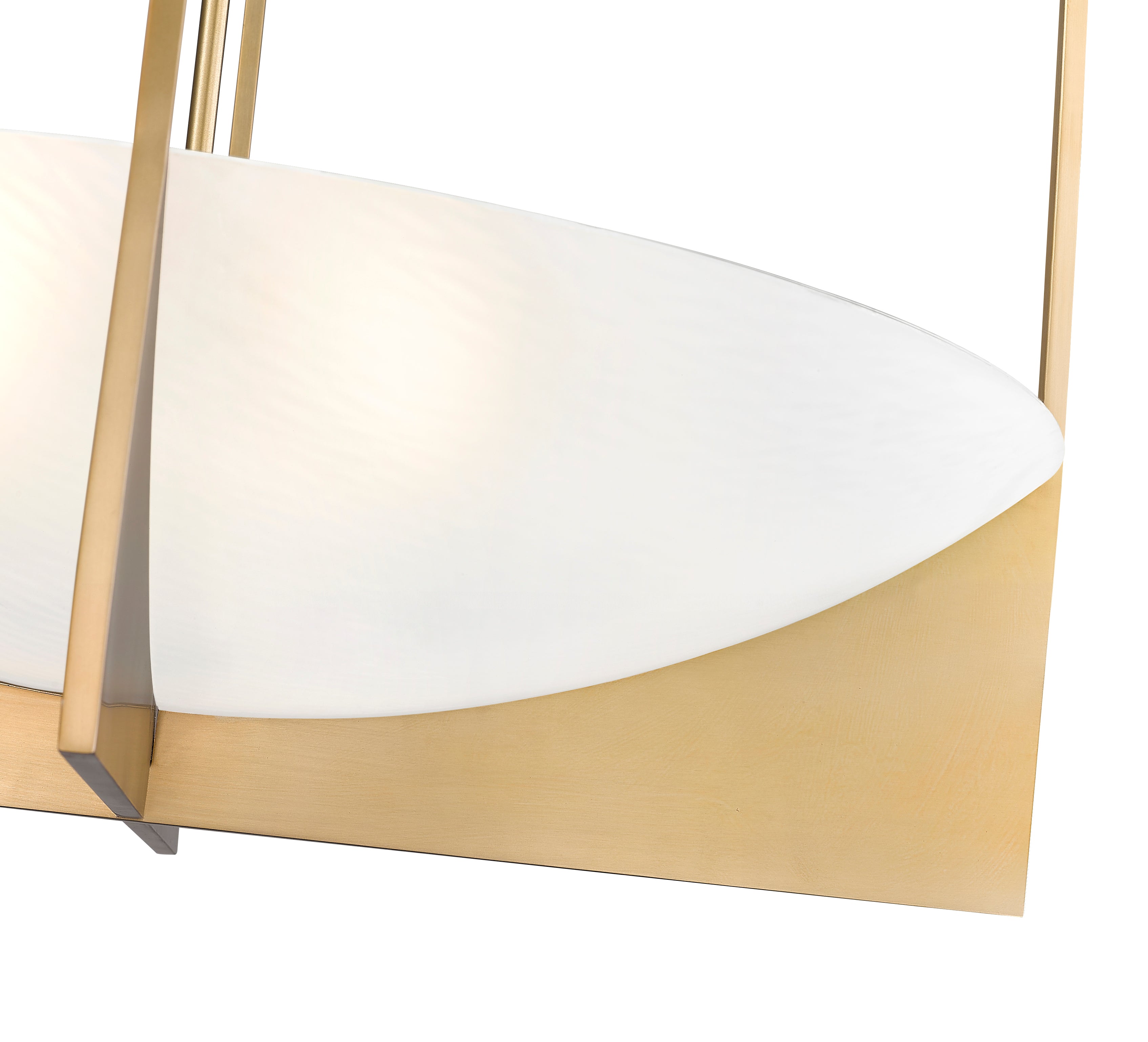 Devon 8 Light Chandelier Modern Gold