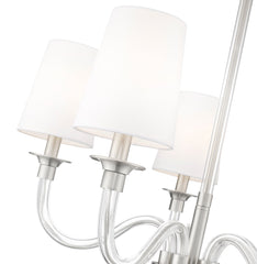 Katerina 5 Light Chandelier Brushed Nickel