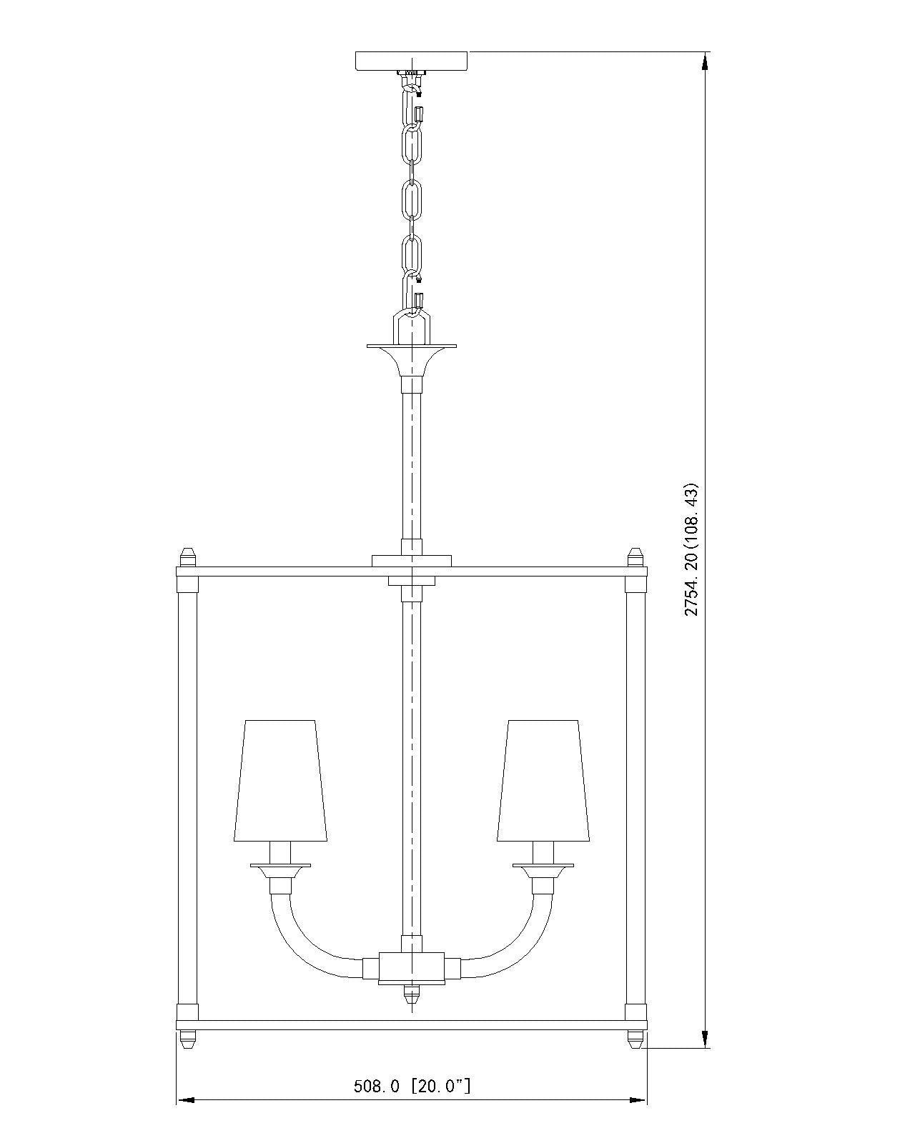 Katerina 5 Light Chandelier Brushed Nickel