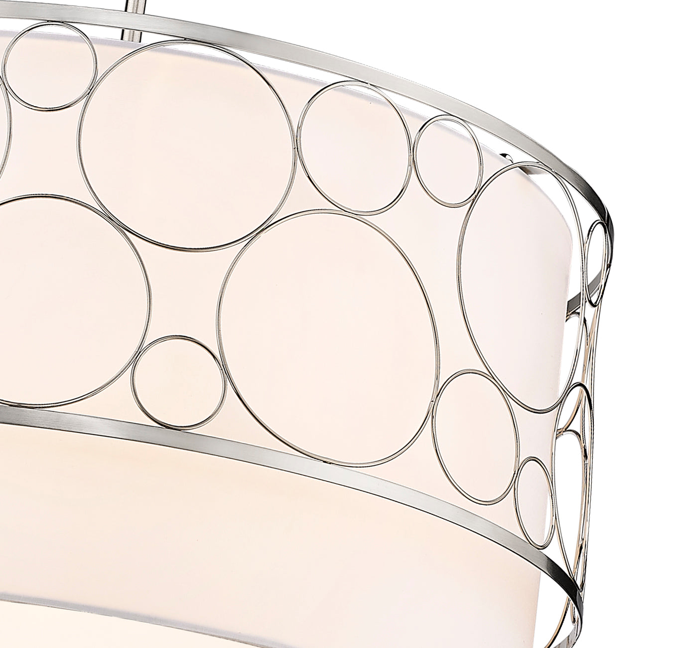 Kendall 4 Light Chandelier Brushed Nickel