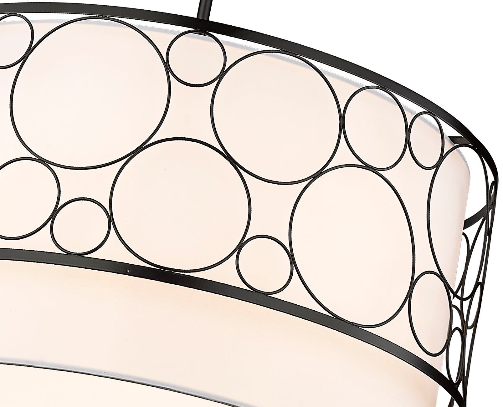 Kendall 4 Light Chandelier Matte Black